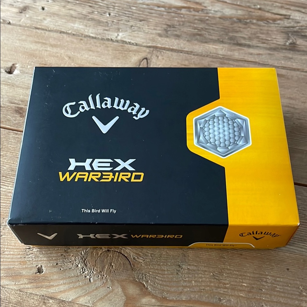 NEW Callaway Hex War3ird Warbird Golf Balls